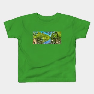 Pond in May Kids T-Shirt